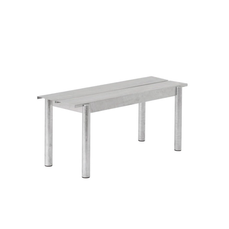 Banc LINEAR STEEL Galvanisé MUUTO