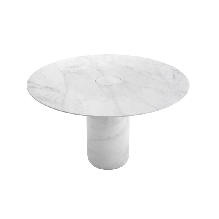 Dining Table BOTTLE White Carrara CAPPELLINI