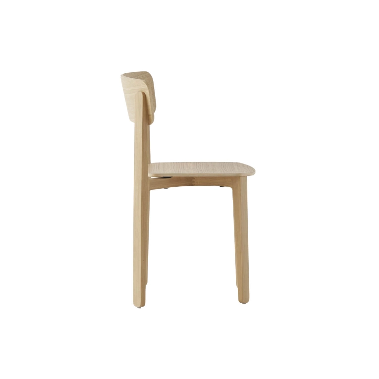 Chaise RADIO Chêne naturel RESIDENT