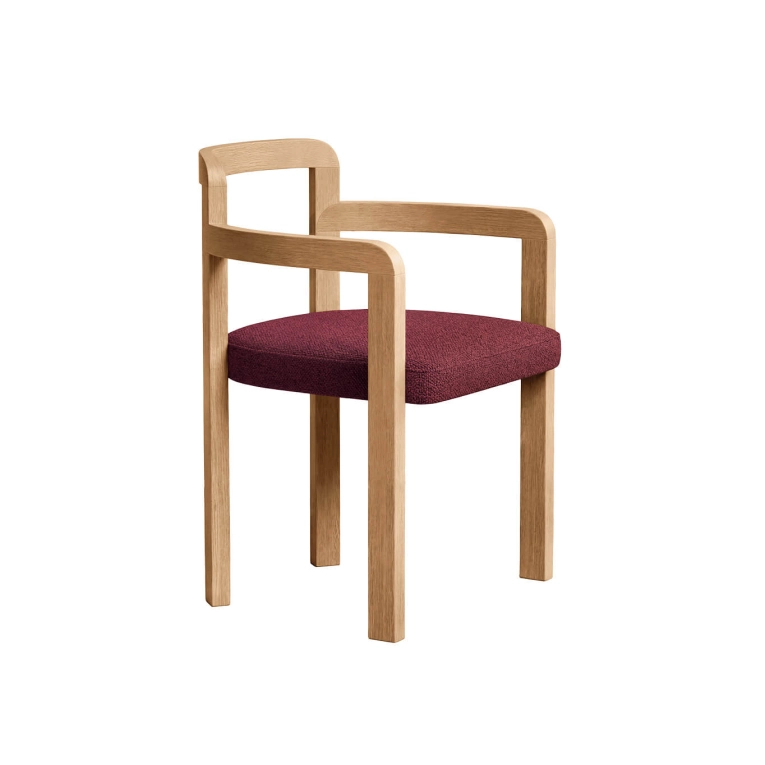 Chaise CAMPA Chêne / Quantum 40520 ZANOTTA
