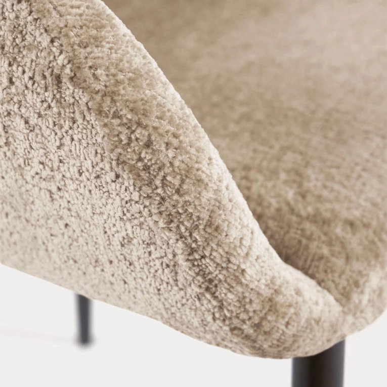 KONNA H 83 Chenille Beige / Noir KAVE HOME