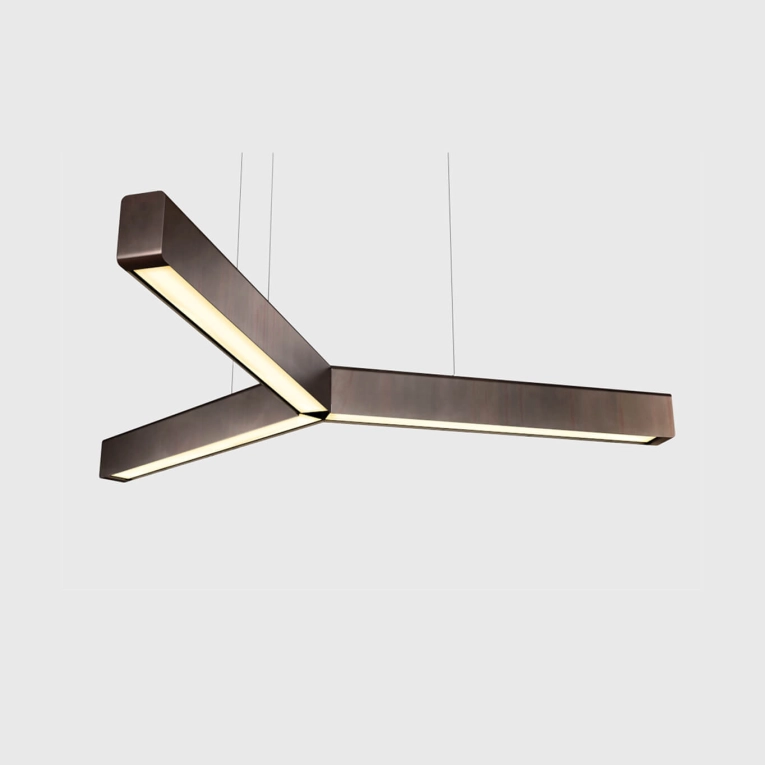 Suspension Y-MODEL Cuivre Bruni ANOUR