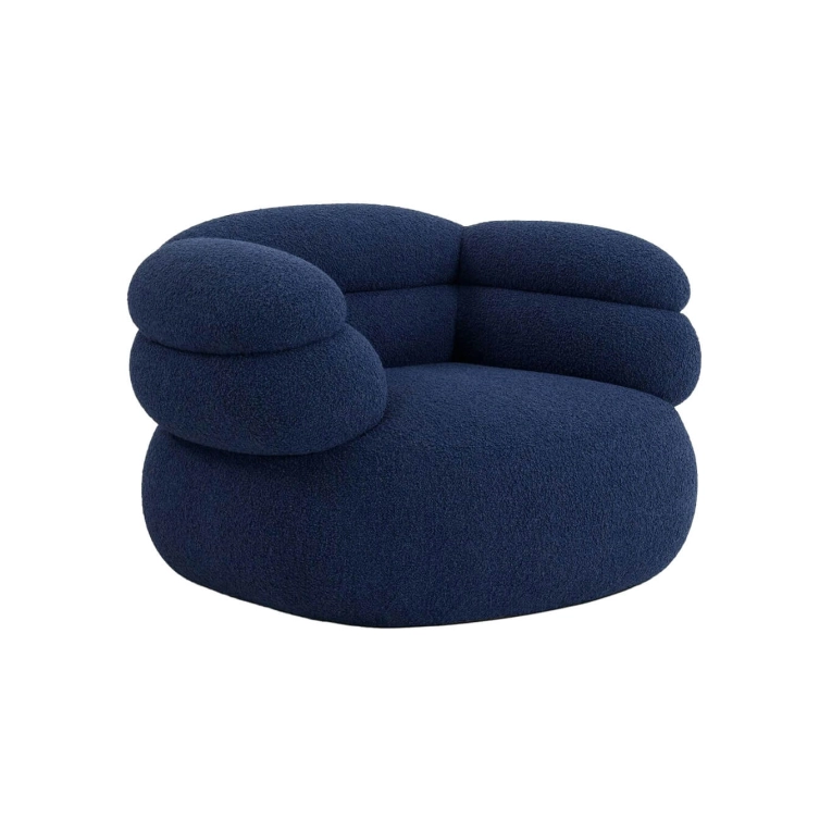 Fauteuil BIBONI Solid Sublime Navy KNOLL