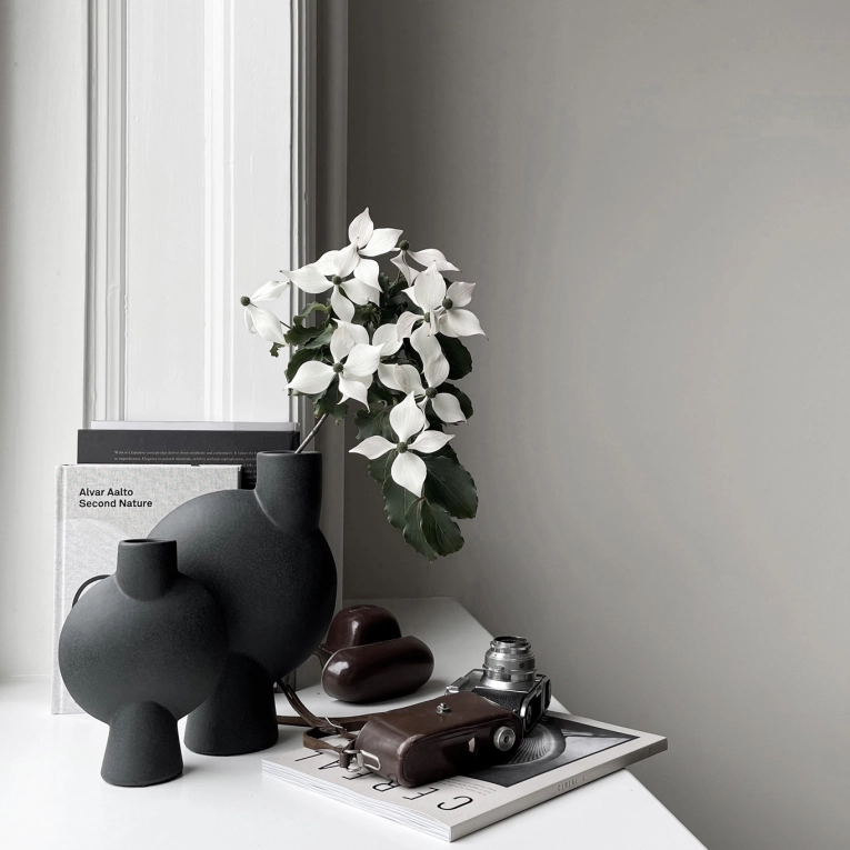 Vase SPHERE BUBL mini Black 101 COPENHAGEN