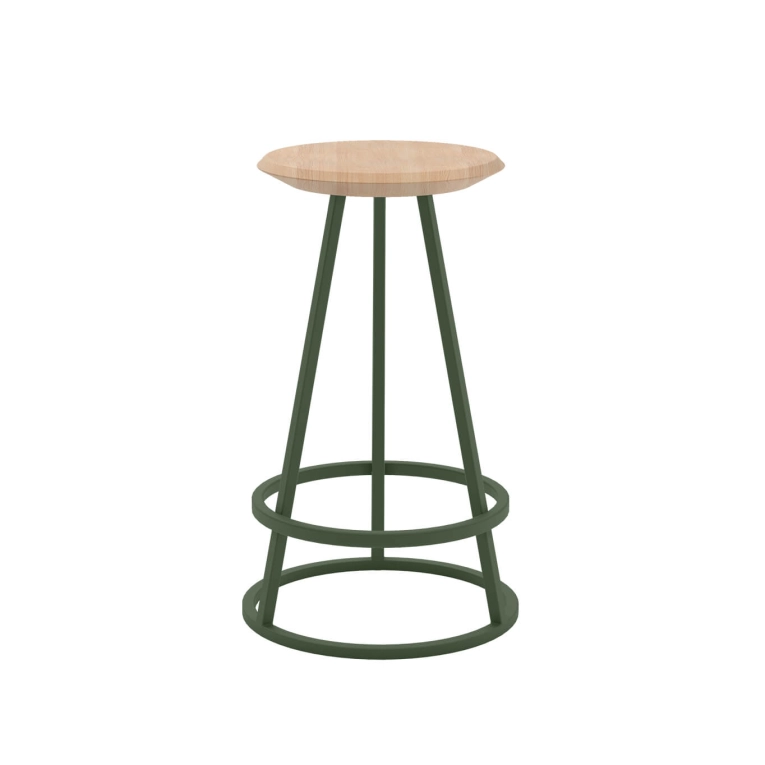 Bar Stool GUSTAVE H65 Dusty Green HARTO