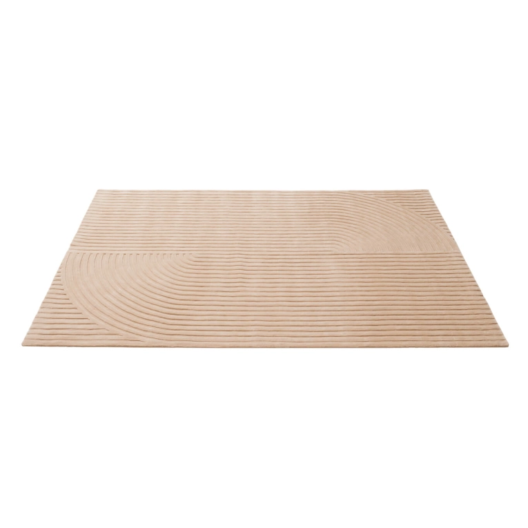 Tapis RELEVO QUATTRO 200x300 Rose clair MUUTO