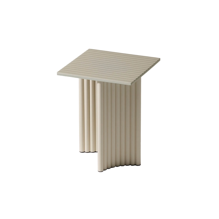 Outdoor Coffee Table VIDALENTA 37x37 Panna White CASSINA