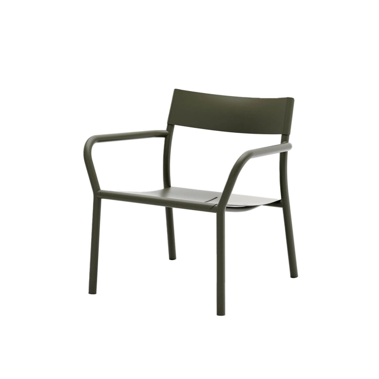 Outdoor Lounge Chair MAY Dark green NEW WORKS