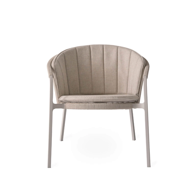 LAGRASSE LOUNGE avec coussin d'assise et dossier VIPP