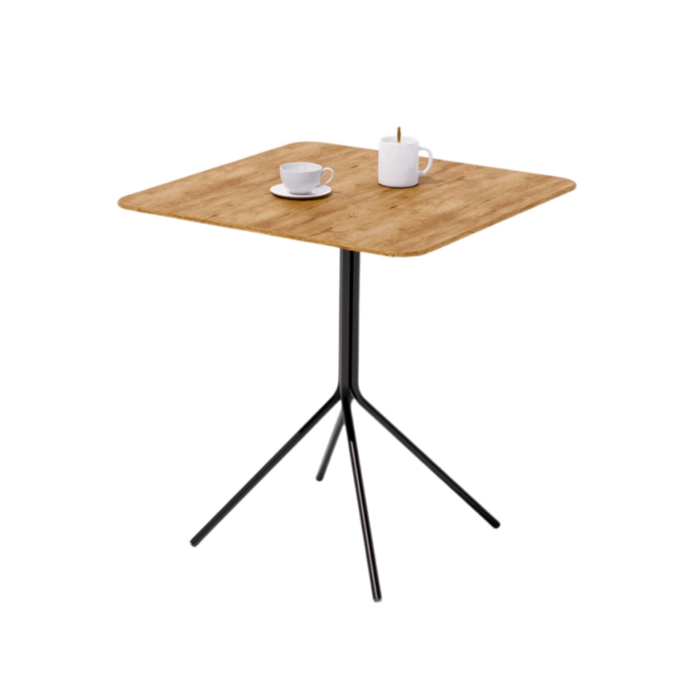 Dining Table KOMBU 84 Square Black Oak NOMA