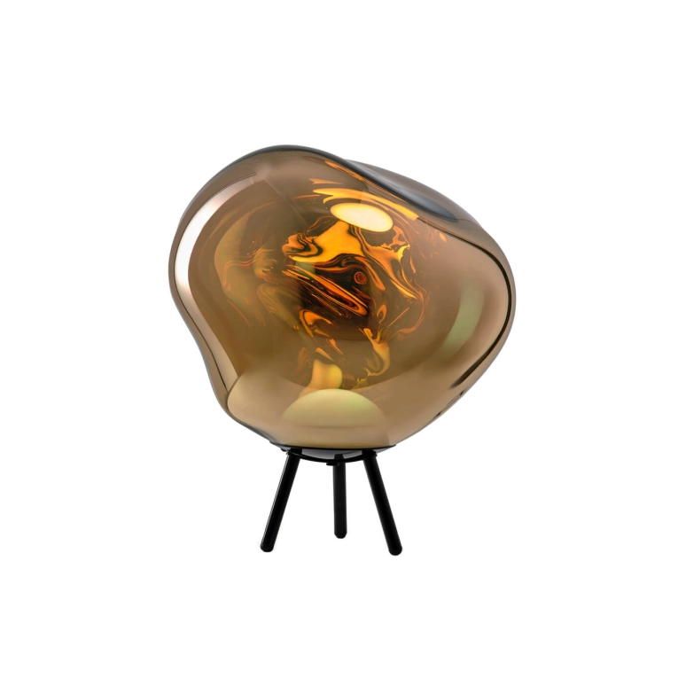 Lampe à poser MELT PORTABLE LARGE Or TOM DIXON