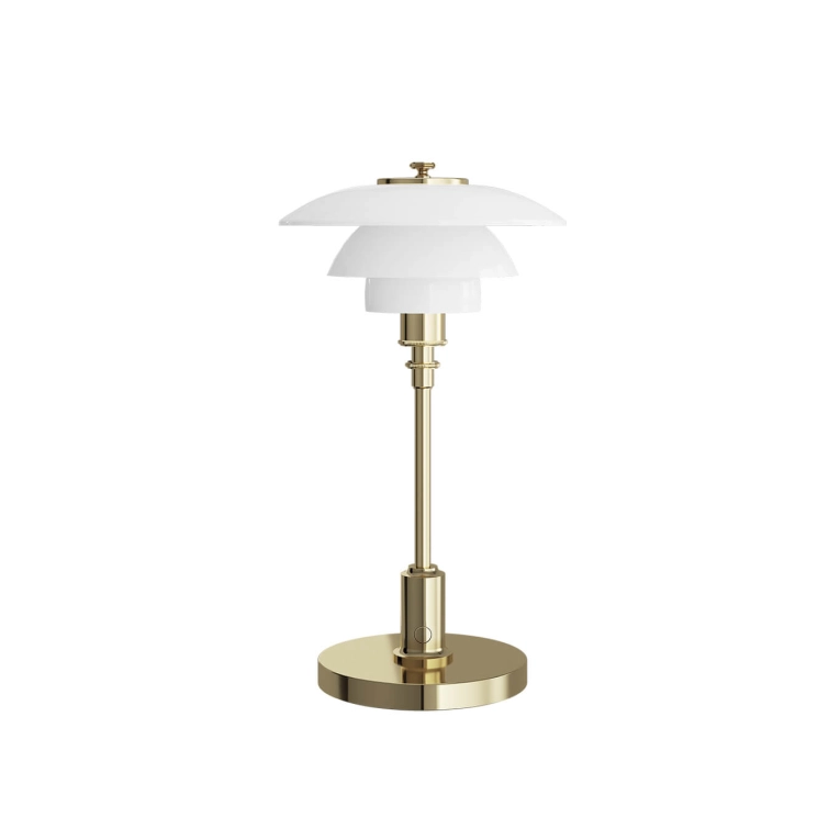 Portable Lamp PH 1/1 PORTABLE Brass metallised LOUIS POULSEN