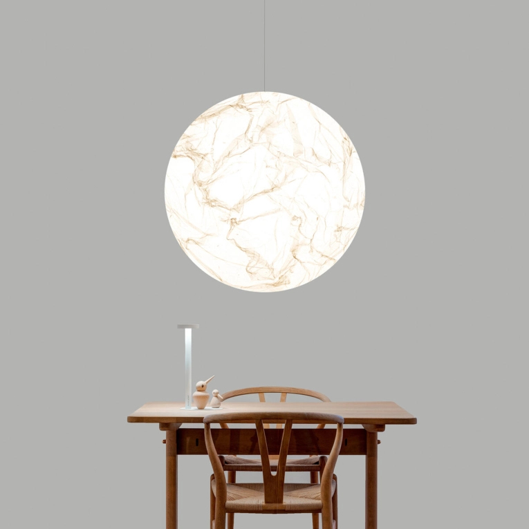 Suspension MOON 120 Blanc DAVIDE GROPPI