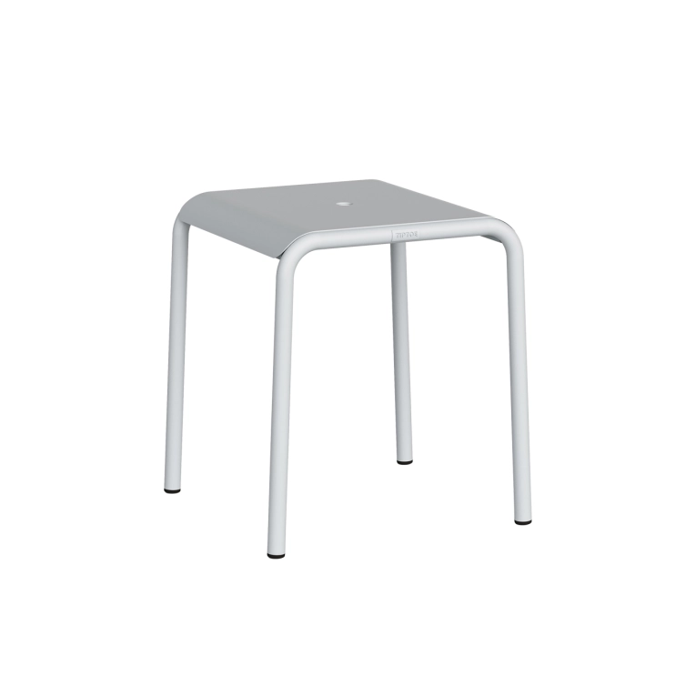 Tabouret extérieur PANORAMA Gris Craie TIPTOE
