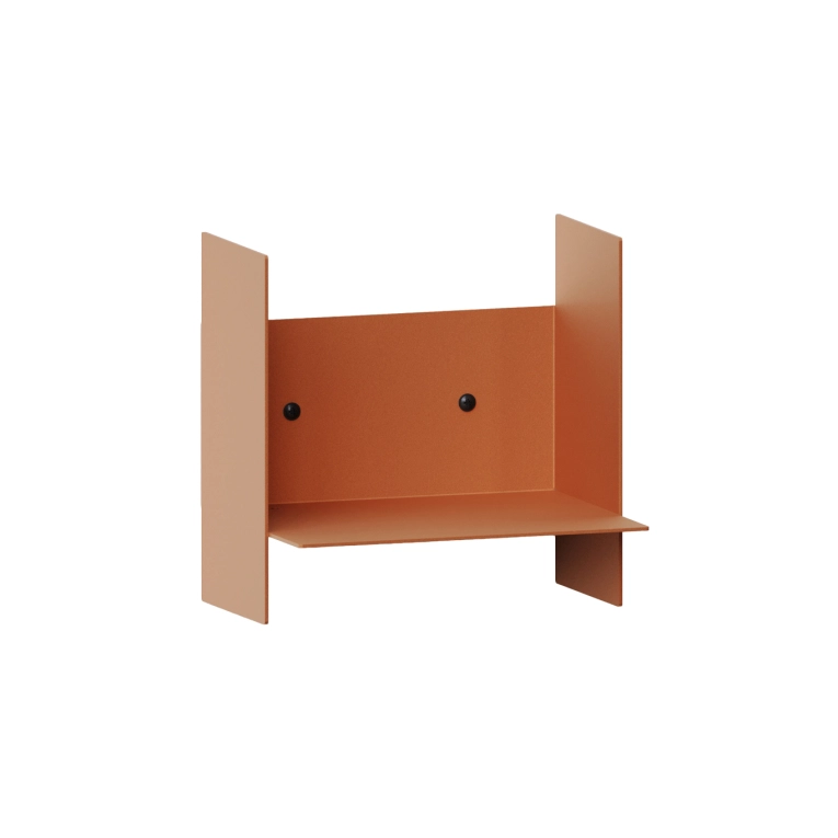 Etagère PLI Rouge Tangerine L 20 TIPTOE