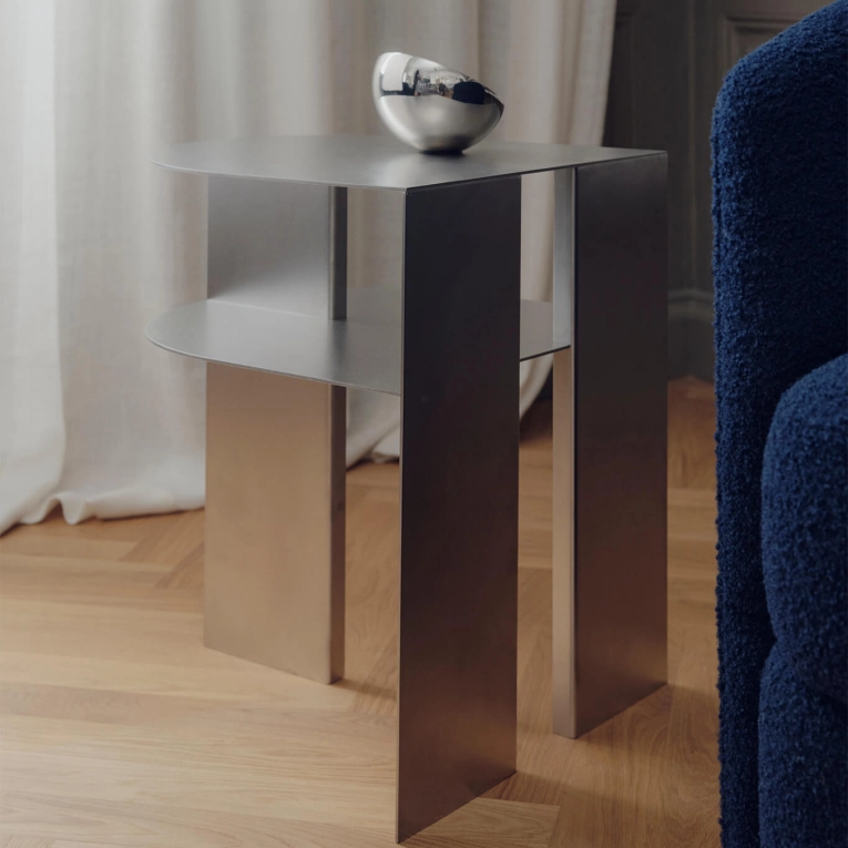 Side Table RAND Stainless steel NEW WORKS