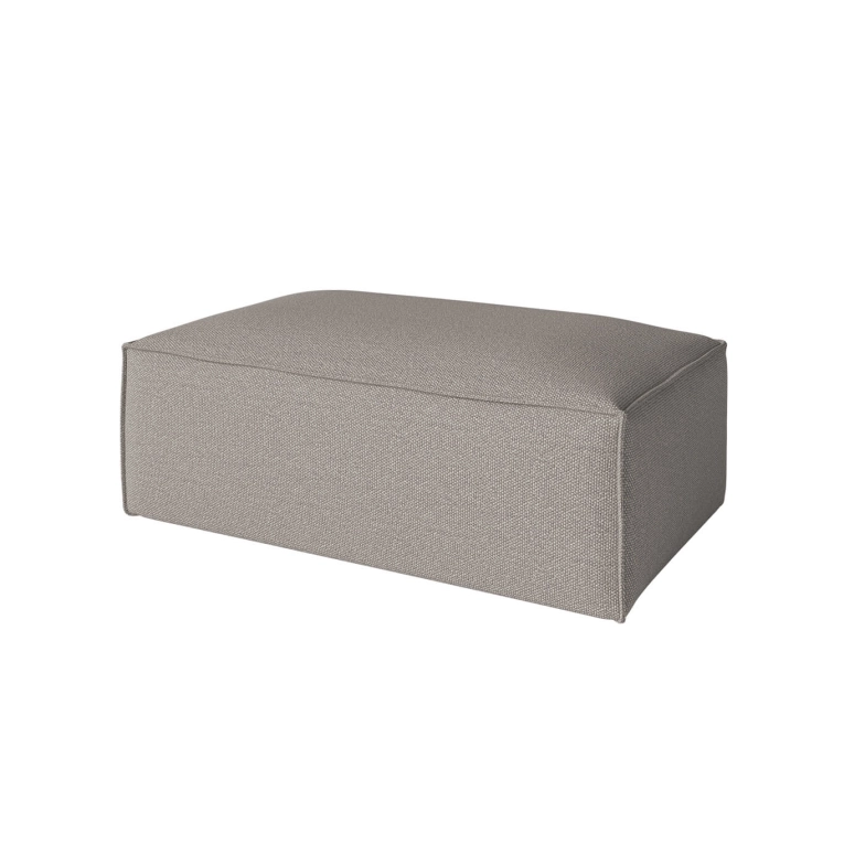 Pouffe COSIMA 123x75 Monza Grey-white BOLIA