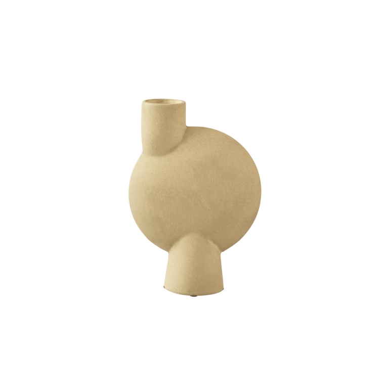 Vase SPHERE BUBL medio Sand 101 COPENHAGEN