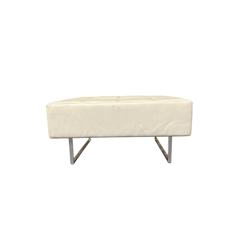 Pouffe QUADRA Blanc POLTRONA FRAU
