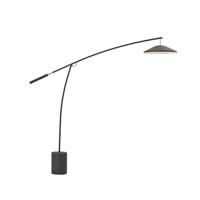 Lampadaire CONTRA Noir Anthracite MUUTO