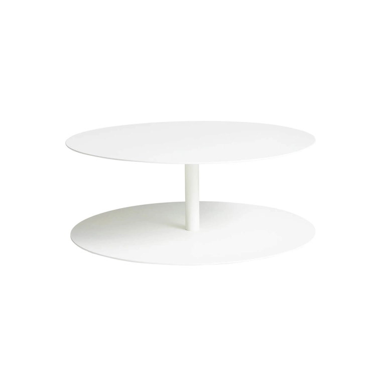 Coffee Table GONG Ø 73 White CAPPELLINI