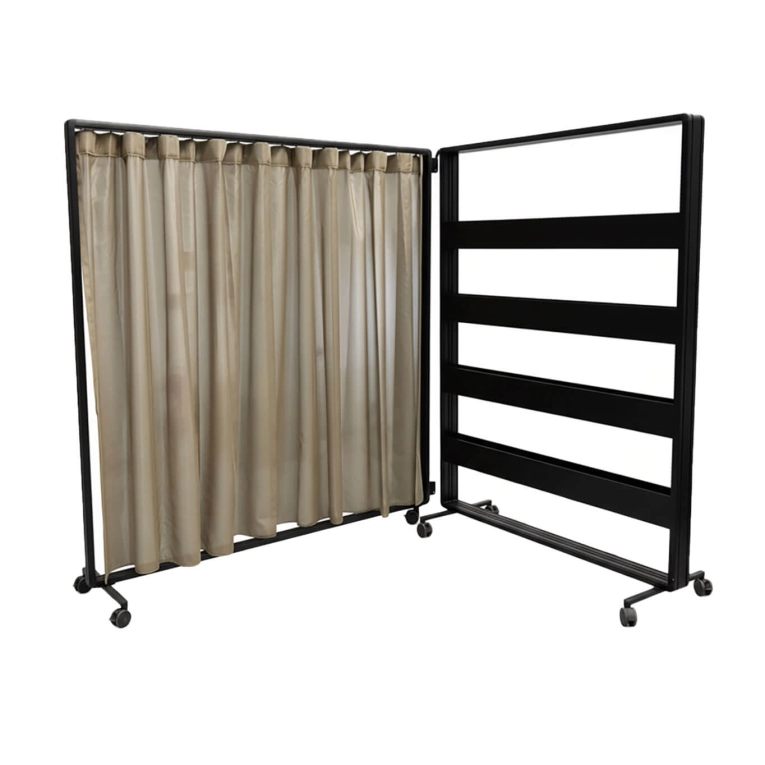 Séparateur PATIO Noir Rideau / Jardinière CASCANDO