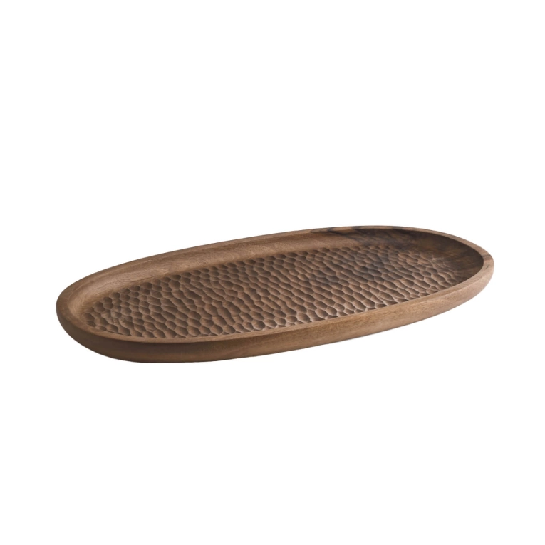 Tray, Dish TOUCH large Walnut ZANAT