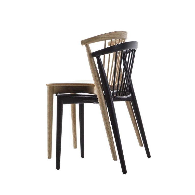 Dining Chair NEWOOD Black CAPPELLINI