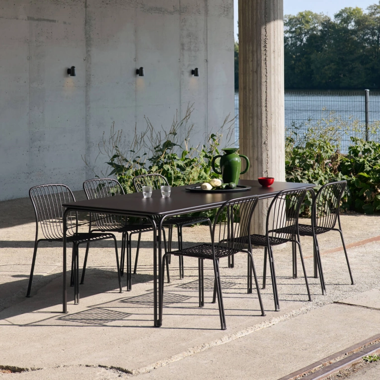 Table extérieur Table THORVALD SC99 Noir AND TRADITION