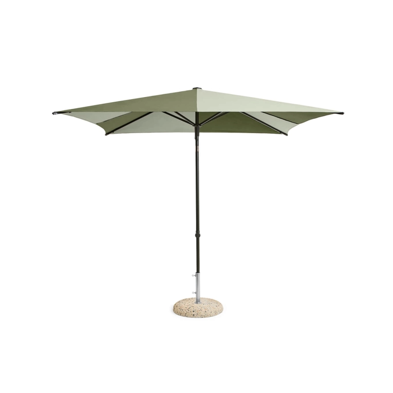 Accessoire extérieur Parasol TERRAZZA Carré Vert HAY