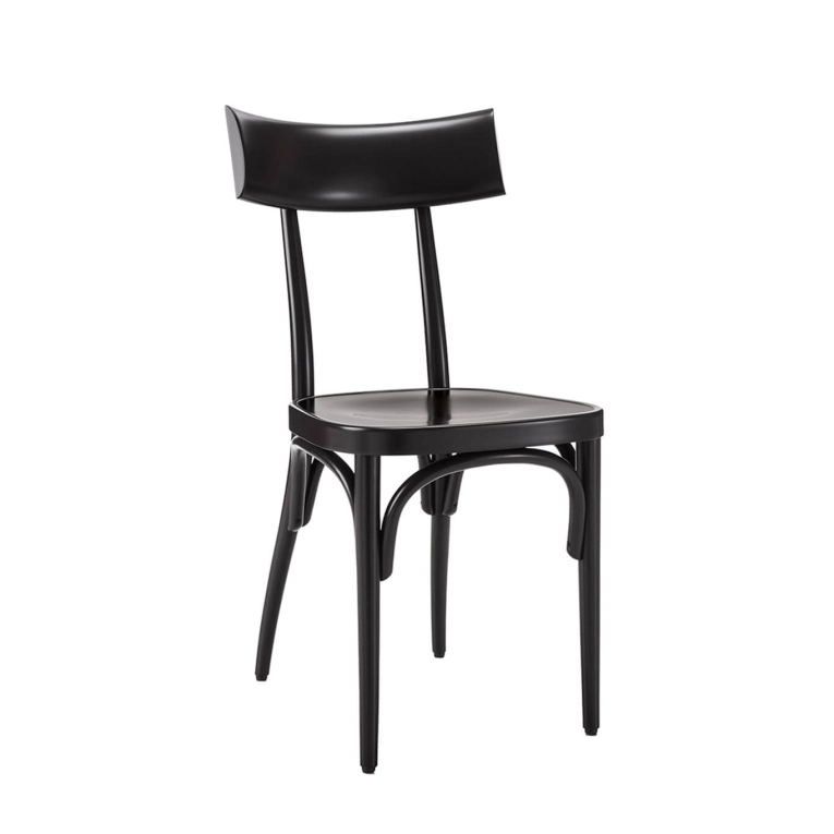 Chaise CZECH Noir GEBRÜDER THONET VIENNA