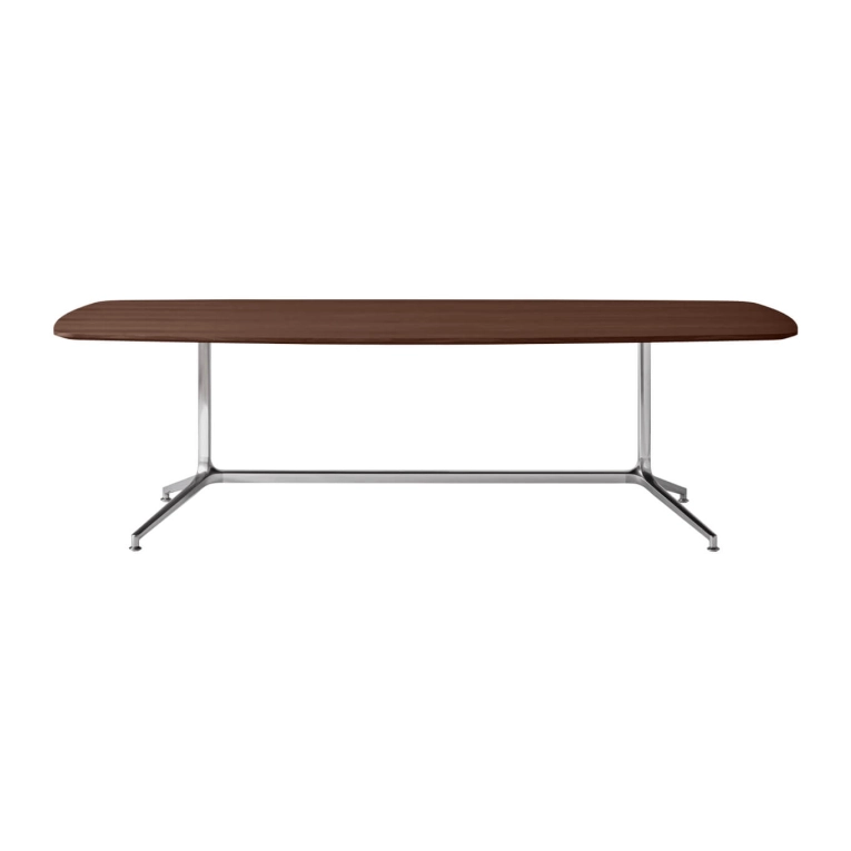 Table entreprise SWIVEL TABLE 437 Medium Chêne foncé VIPP