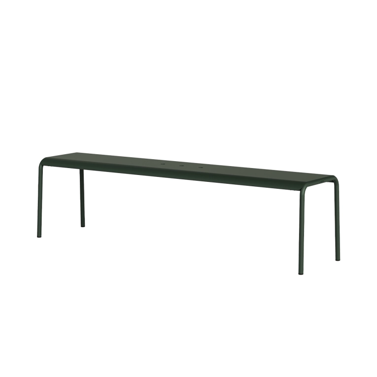 Banc extérieur PANORAMA Vert Forêt L 170 TIPTOE