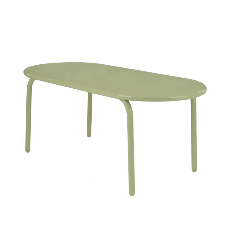 Table Groove Obround Mousse TOM DIXON