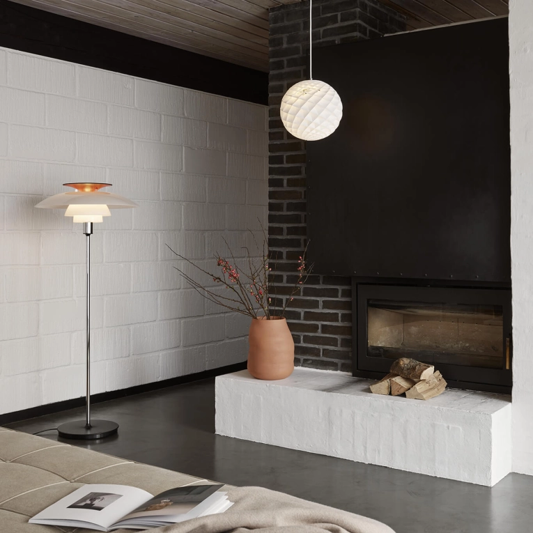 Floor Lamp PH 80 Chrome LOUIS POULSEN