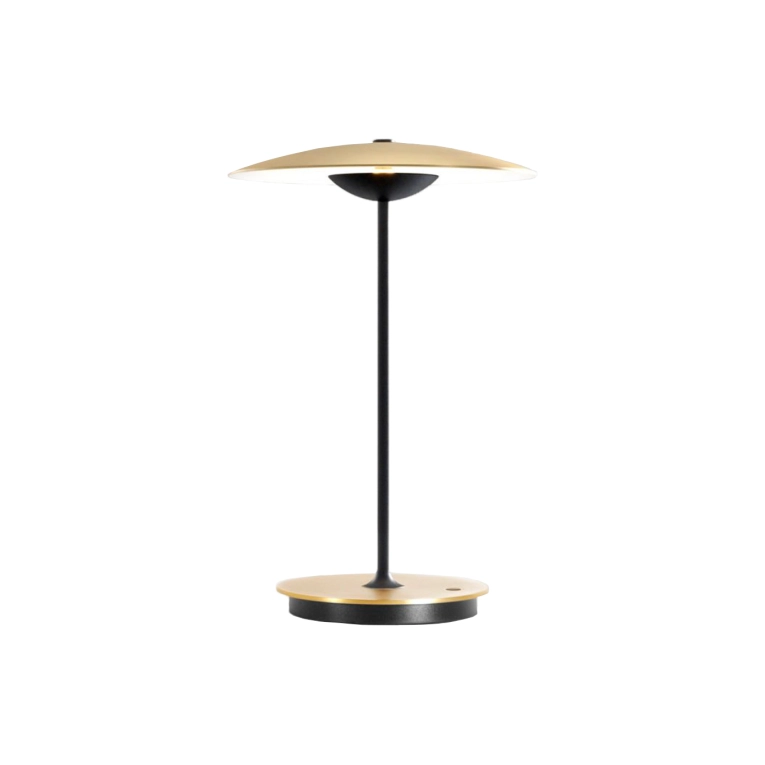 Lampe sans fil GINGER Laiton Brossé/Blanc MARSET