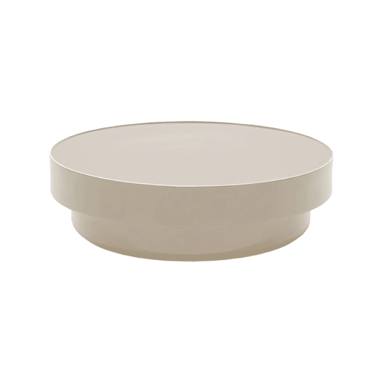 Coffee Table TA.BA.CE Ø 90 Talc ZANOTTA