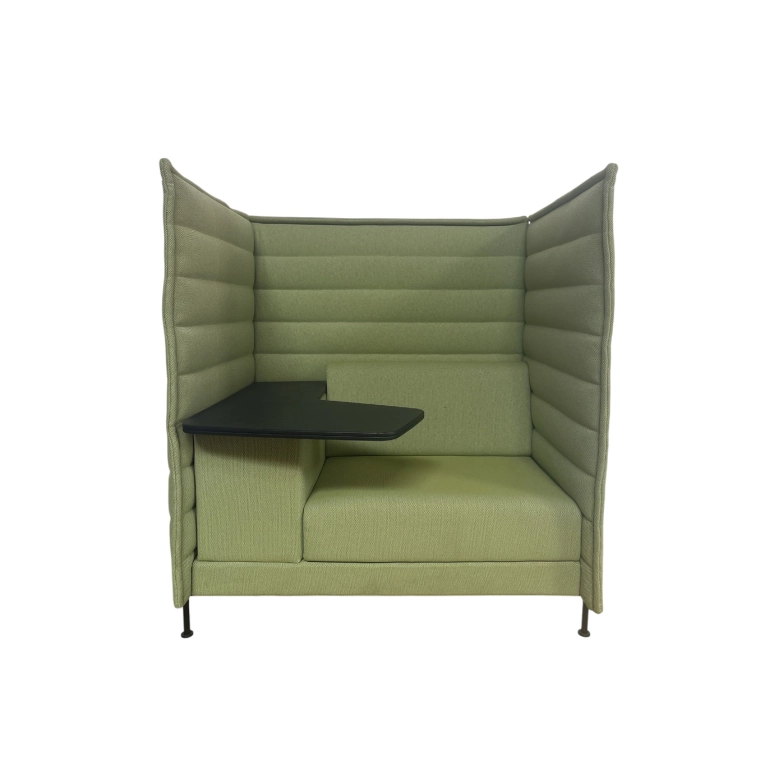Contract Sofa Alcove High Back Green VITRA