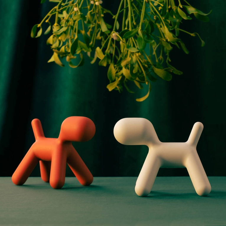 Decorative Objects PUPPY XS Yellow MAGIS