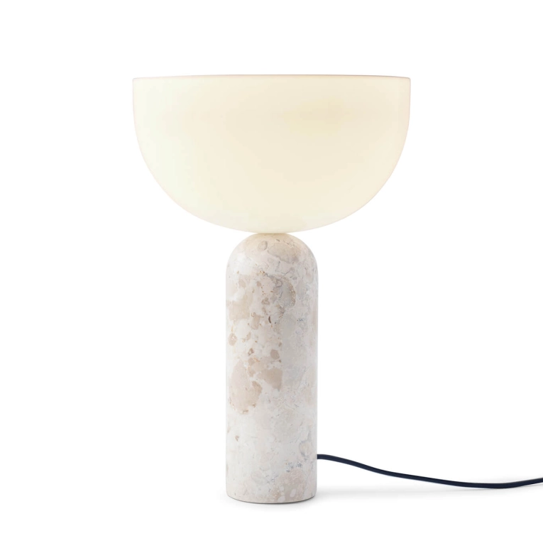 Table Lamp KIZU Large Kunis Breccia Marble NEW WORKS