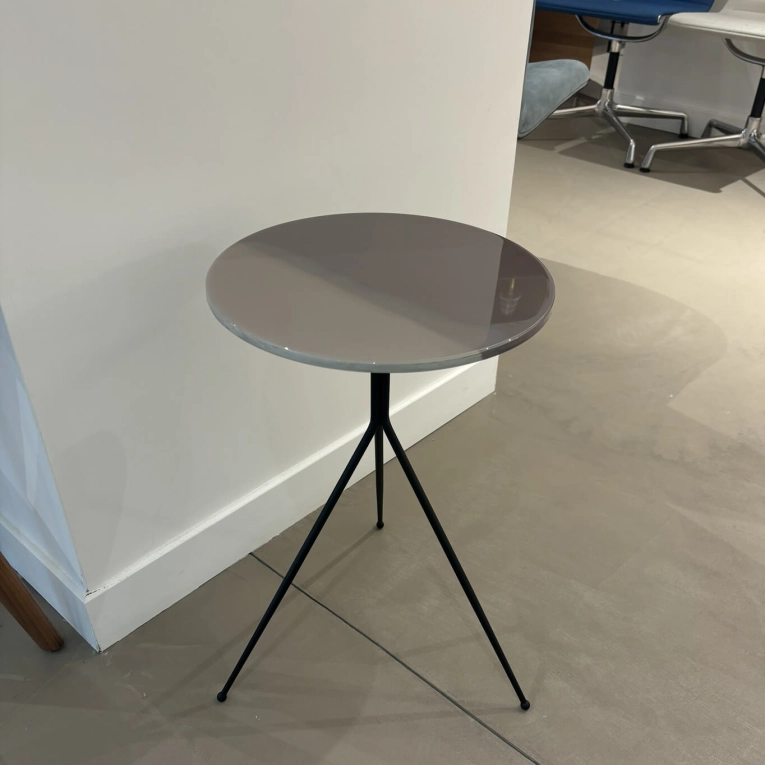 Side Table LIQUID Ø 33 lilas BAXTER MADE IN ITALY