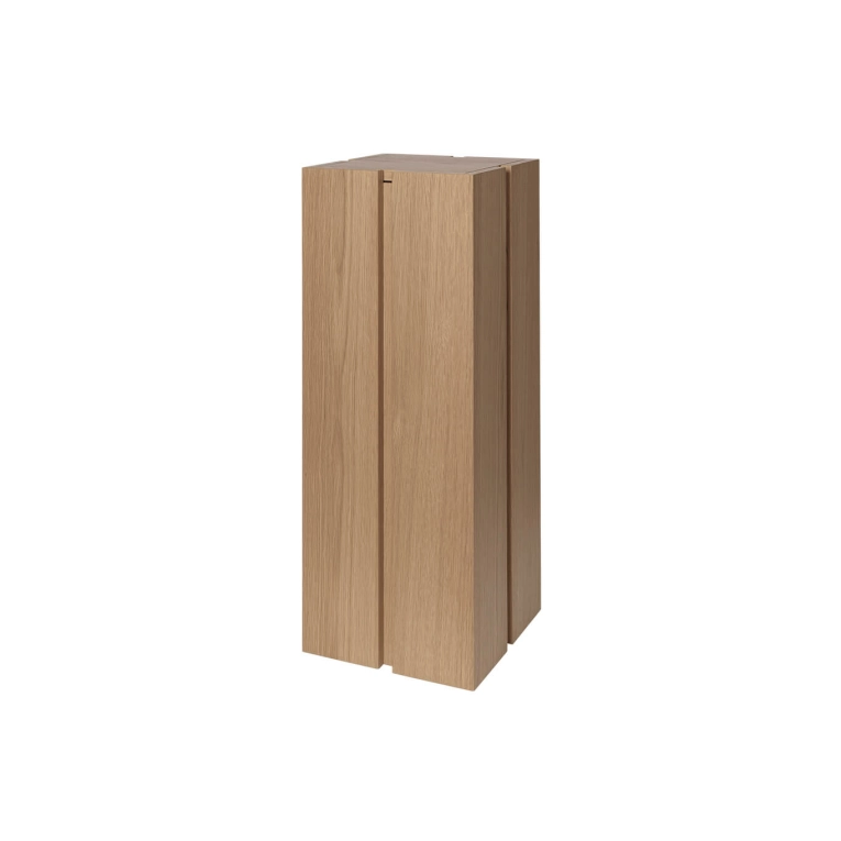 Storage Unit PARCEL Pedestal H90 Oak FERM LIVING