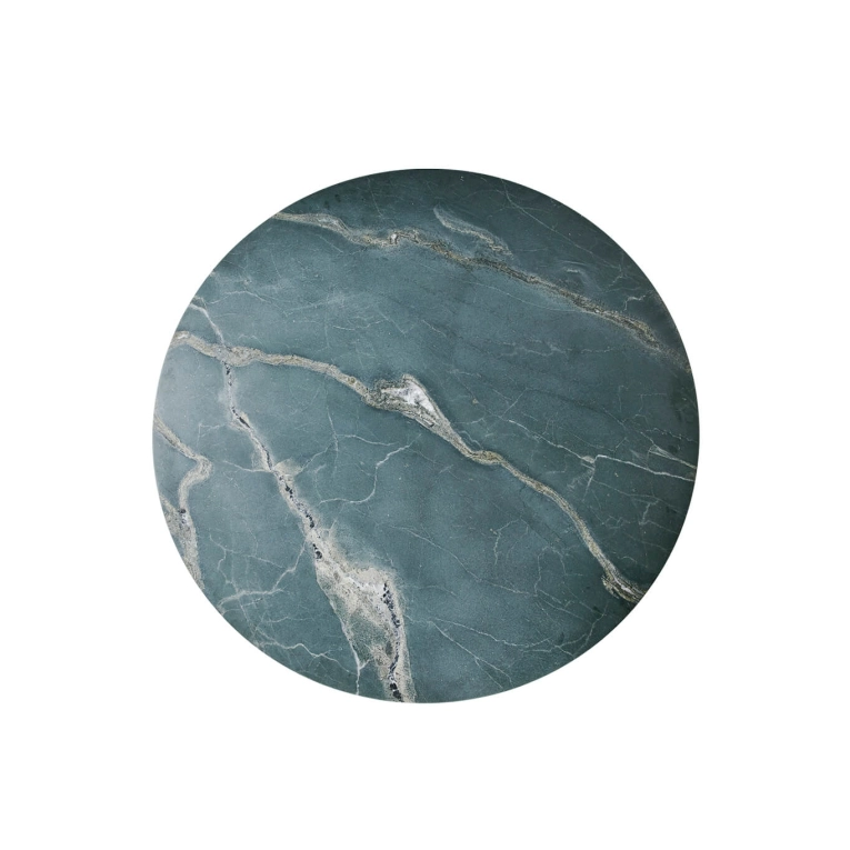 Table extérieure EPIC OUTDOOR Ronde Ø130 Vert botanique GUBI