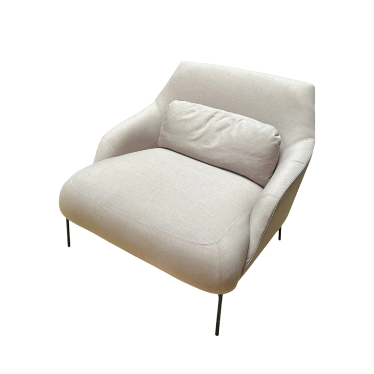Fauteuil LIMA Beige TACCHINI