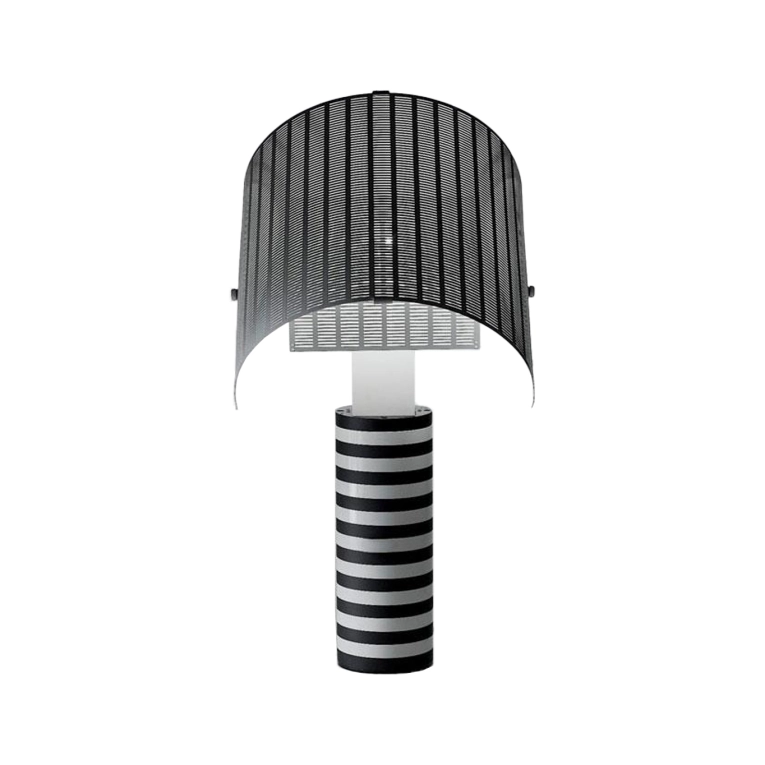 Lampe à poser SHOGUN Diffuseur blanc/ base noir et blanc ARTEMIDE