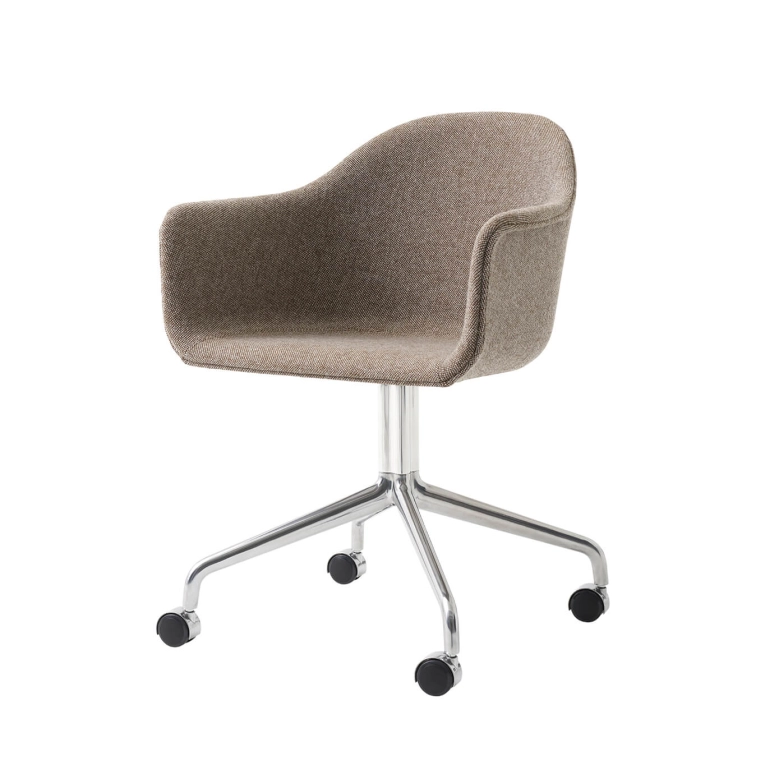 Office Chair HARBOUR DINING castors base Hallingdal 270 AUDO COPENHAGEN