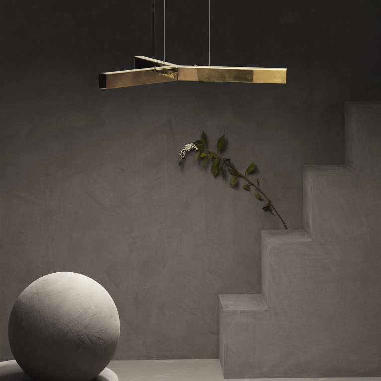 Suspension Y-MODEL Laiton Poli ANOUR