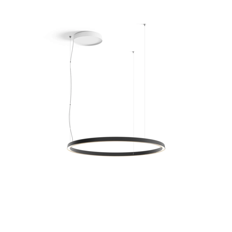 Suspension COMPENDIUM Ø 110 Noir LUCEPLAN