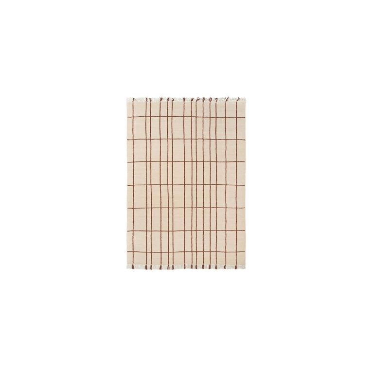 Rug SEN Beige Brown FERM LIVING