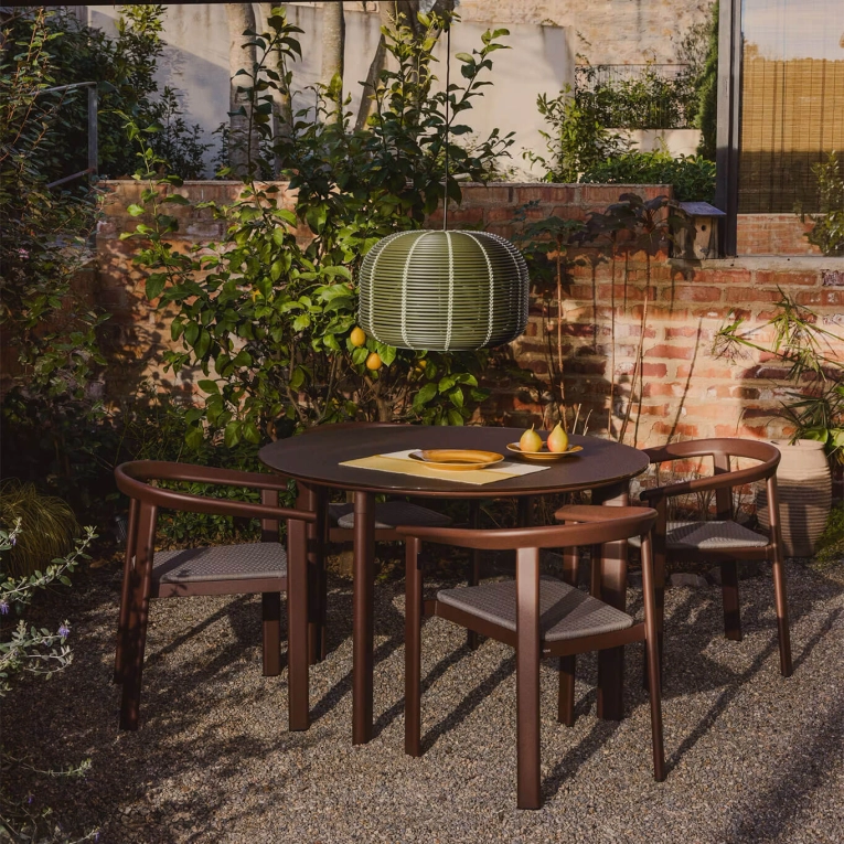 ERICE Ø 120 Marron KAVE HOME